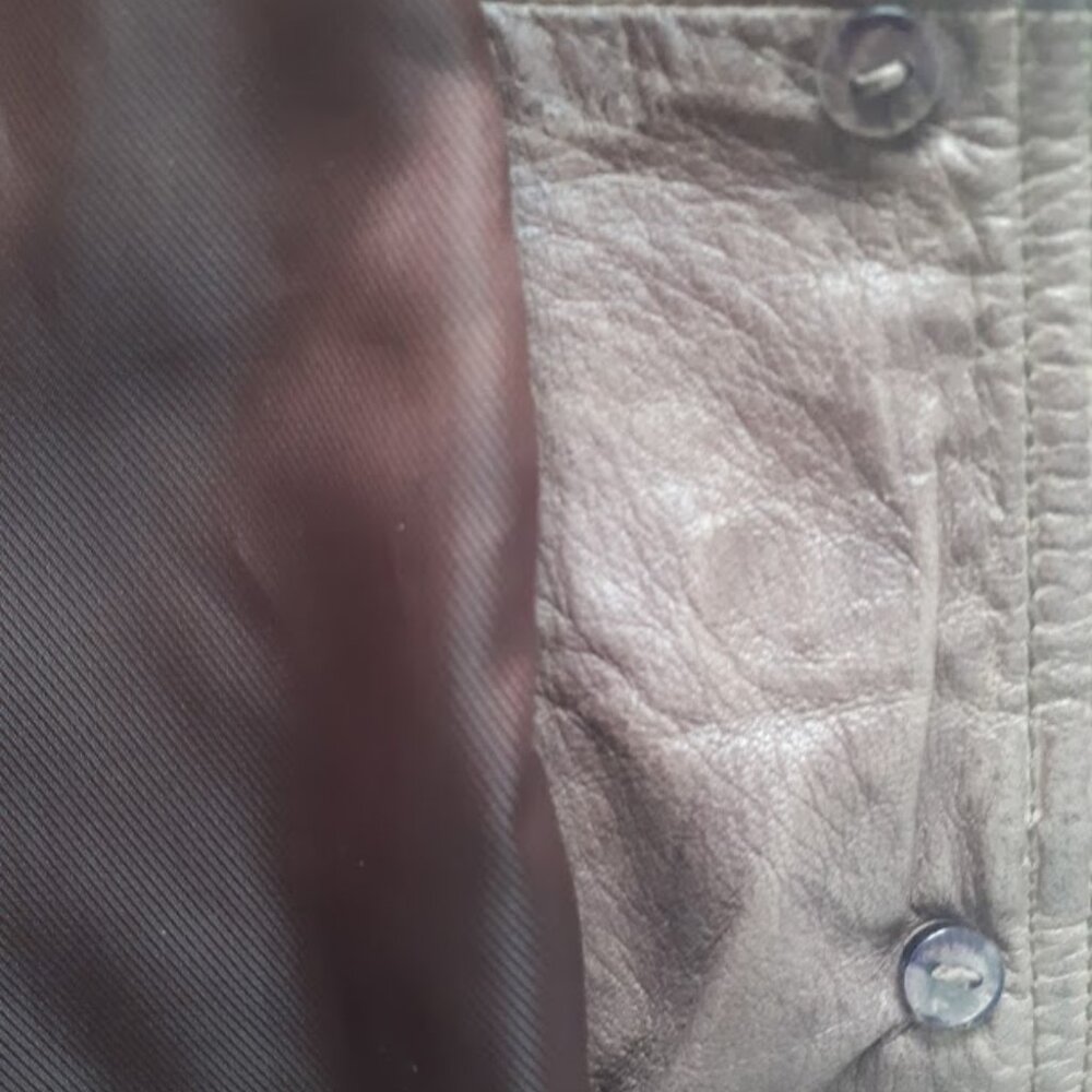 Genuine Leather Jacket - Picture 7 of 9